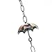 Topadorn 6 FT Metal Rain Chain with 8 Cups, Functional and Decorative Replacement for Gutter Downspouts, Umbrella & Bell Rain Chain for Home, Garden, and Outdoor Use