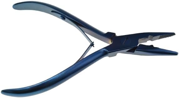 MAQNSCO Professional 5'' Hair Extension Pliers – Stainless Steel Tool for Bond Removal & Fitting – Precision Plier