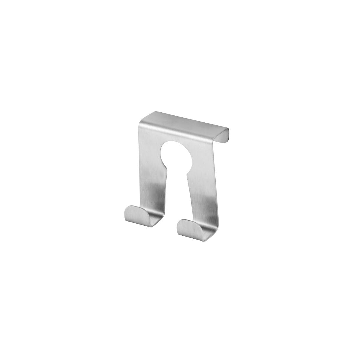 Fackelmann 61454 Door/Cupboard Hook 2x2in of Stainless steel