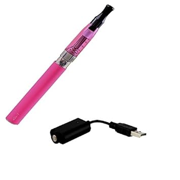 Visibee - (Rosa) Wiederaufladbare Elektronik E-Shisha Dampf Vapour Vapor E-Cig E-Zigarette Pen Kit Set - *Nikotin-und tabakfr