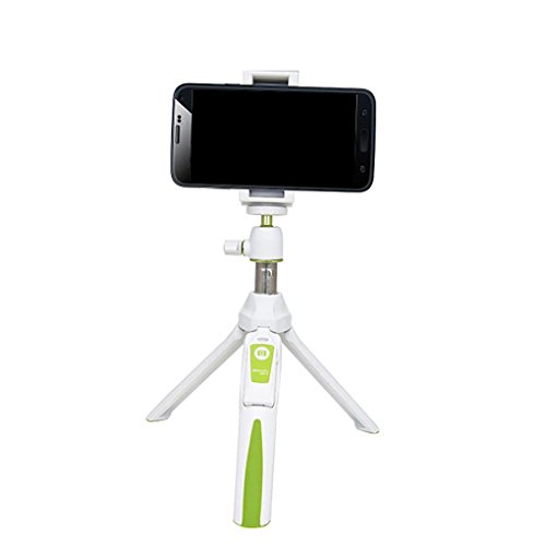 Tralntion Benro MK10 Selfie Stick Tripod Bluetooth 3.0 Stainless Steel Adjustable Selfie Monopod for iOS/Android