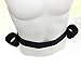 Amosfun Bondage Straps Handcuff Waist Cuff Bed Restraints SM Toy for Couples Lovers Blackthumb 4