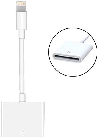 JLX Lightning to SD Card Camera Reader Adapter for Apple iPhone 5/5s/6/6s/6 Plus/7/7 Plus/iPad Mini/Air (iOS 9.2 or later) No App Required