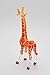 Hand Blown Glass Figurine Cute Giraffe Handmade Miniature Animal Art