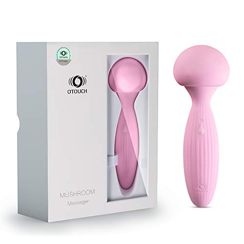 Wand Massage Personal Massaging Handheld Powerful Vibration Massager for Back Neck Shoulder, Waterproof, Whisper Quiet, Wireless, USB Charging, Best Gifts for Ladies