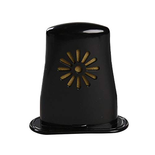 interjunzhan Professional Sound Hole Humidifier Protective Moisture Reservoir for Acoustic Guitar Care (1Pcs) Black