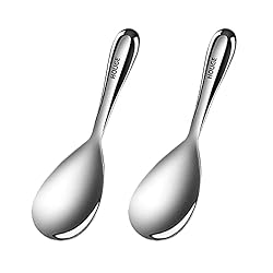 AHOUGER Rice Paddle, Rice Spoon Stainless Steel