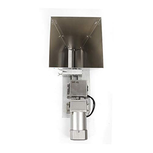 Electric Grain Mill Barley Grinder Malt Crusher 2 Roller Grain Mill Grain Grinder Home Brew Mill Food Grade Stainless Steel Cereal Beans Mill+4x Hopper Dy-368 110V 40W (US STOCK) - Thumbnail 2