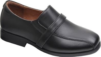 boys slip on dress shoes