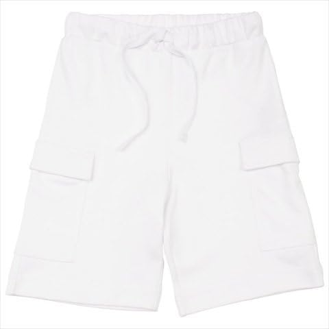 Klever Kids SS13-B80-WHITE-8 Boys Cargo Short, 8 Years, White by Klever Kids