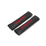for Hyundai Veloster Car Seat Belt Shoulder Strap Protect Pads Cover No Slip No Rubbing Soft Comfort 2Pcs Red