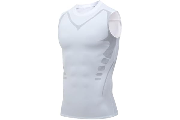 Smatstyle Men's Compression Tank Top Sleeveless Running Shirts Breathable Functional Shirt Sports Training Shirt Fitness