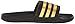 adidas Men's Adilette SC, Core Black/Gold Metallic/Core Black, 11