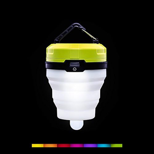 Mini Portable Outdoor Durable LED Tent Light Camping Lantern, Battery Operated Table Desk Bedside Night Light Lamp
