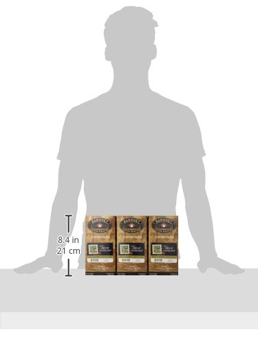 BARONET COFFEE DECAF HAZELNUT, 18-COUNT COFFEE PODS (PACK OF 3)