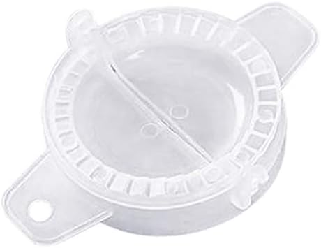 DIY Kitchen Gadget Dough Press Mould Meat Pie Ravioli Dumpling Maker Mold Tool (Transparent)