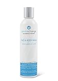 DermaChange Natural Daily Face Wash - Best Organic Soap for Sensitive Skin - Dry to Oily Skin - Gentle On the Face - Unscented - No Parabens - No Harmful Chemicals - Reduces Redness - Best Acne Face Wash - Aloe Vera & Manuka Honey - Made in USA (8oz Medium)