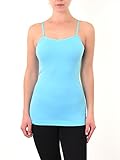 Teejoy Women's Seamless Camisole Tank Top with Adjustable Strap