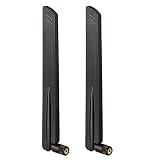 Eightwood 2.4GHz 5GHz WiFi Antenna SMA Male (2-Pack) for Car Trailer Backup Cameras, Wireless Security Cameras (Color: 2-pack)