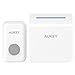 AUKEY Wireless Doorbell with 48 Chimes and 4 Volume Levels, up to 450ft Wireless Range