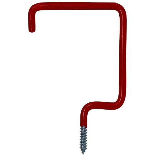 T.K.Excellent Bike Storage Hooks 10 Pack - Heavy Duty Bicycle Storage Hooks Wall Mounted Hook Set for Mountain/Road Bikes Screw-in Utility Storage Hangers Shed Garage Garden Hook - Thumbnail 7