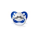 Personalized the Barber Mustache Dark Blue Pacifier Paci Orthodontic Binky Baby Boy