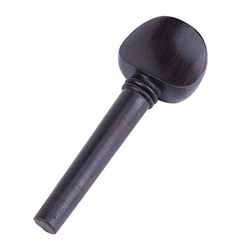 LDCRE 1set (4PCS) Black Violin Tuning Pegs Ebony Violin Peg Musical Instruments Tool Violin Part Accessories Musical Instruments