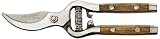Flexrake CLA115 Wood Handle Bypass Shear, 8-Inch