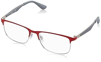 Ray-Ban RY1052 Eyeglass Frames 4059-47 - Silver/matte Red