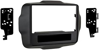 Metra95-6532B Double DIN Dash Kit for 2015 - Jeep Renegade (Black)