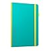 Bullet Planner by Scribbles That Matter - Undated (Ver 2019) - Pre-Printed Weekly, Monthly, Yearly Spreads - Habit Tracker - Get Your Life Organized and Productive Hassle-Free - B5 (Teal)