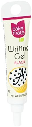 Cake Mate Writing Gel Black .68OZ (Pack of 6)