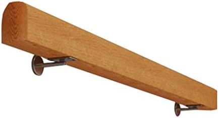 Industrial Staircase Handrail Kit With Stainless Steel Brackets