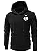 MissBloom King & Queen Matching Couple Hoodie His & Hers Hoodies, 1 PC (King, M)