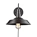 Axiland Antique Gooseneck Wall Sconce Oil Rubbed Bronze Barn Wall Lamp 2 Pack