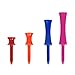 NUOLUX 4 Sizes Golf Step Down Tees Plastic Step Golf Tees (40 Count)
