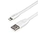 iPhone charger, Shackle Lightning to USB Cable 3Pack (3ft) for iPhone 6s 6 Plus 5s 5c 5, iPad Pro, Air 2, iPad mini 4 3 2, iPod touch 5th gen / 6th gen / nano 7th gen - White (3ft)
