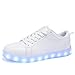 CIOR Led Light Up Shoes 11 Colors Flashing Rechargeable Sports Dancing Sneakers for Mens Womens Boys Girls