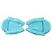 FBSPORT Silicone Case for T1 SWAGTRON Electric Self Balancing Scooter Full-Body Scratch Protector Cover Skin for T1 Hover Board (Scooter not Included) (Teal Blue_New)