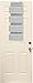 Simple Houseware 4 Pocket Over the Door Wall Mount Hanging Organizer, Grey
