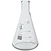 1000ml Narrow Mouth Erlenmeyer Flask, 3.3 Borosilicate Glass, Karter Scientific 213G22 (Single)