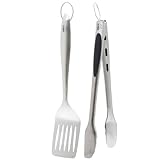 Weber 6707 Style Stainless Steel 2-Piece Barbecue Tool Set (Lawn &amp; Patio)