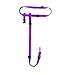The Buddy System Hands Free Dog Leash, Adjustable Leash for Running, Jogging, Training and Service Dogs, Great for Small, Medium and Large Dogs, Made in USA (Purple, Large Belt (27