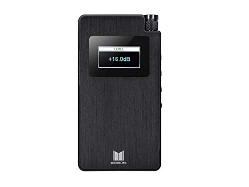 image for Monolith 124460 Portable Headphone Amplifier and Dac - Black with THX 
