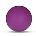 KissDate Silicone Massage Lacrosse Ball for Myofascial Release, Foot, Back, Trigger Point Treatment Ball, Muscle Knot, Yoga(Purple)