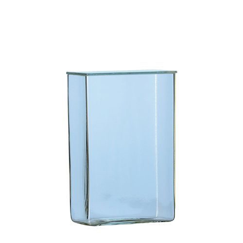 DURAN 21 363 58 Museum Jar with Ground Glass Plate, 250 mm Length, 140 mm Width, 250 mm Height
