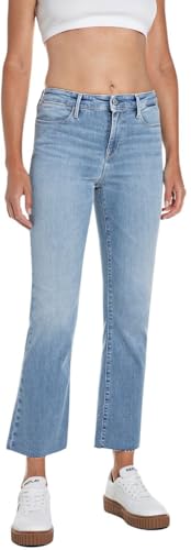 Replay Zolie Flare 010 - Vaqueros para Mujer, 23 W, Color Azul Claro
