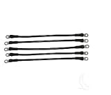 Golf Cart Club Car DS 36v 1981+ Battery Cable Kit 4 Gauge