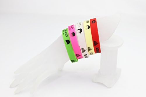 Fanstown Bigbang kpop 5 pcs all member colorful bigbang alive wristbands set