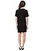 adidas Originals Women's Trefoil Tee Dress, Black/White Large